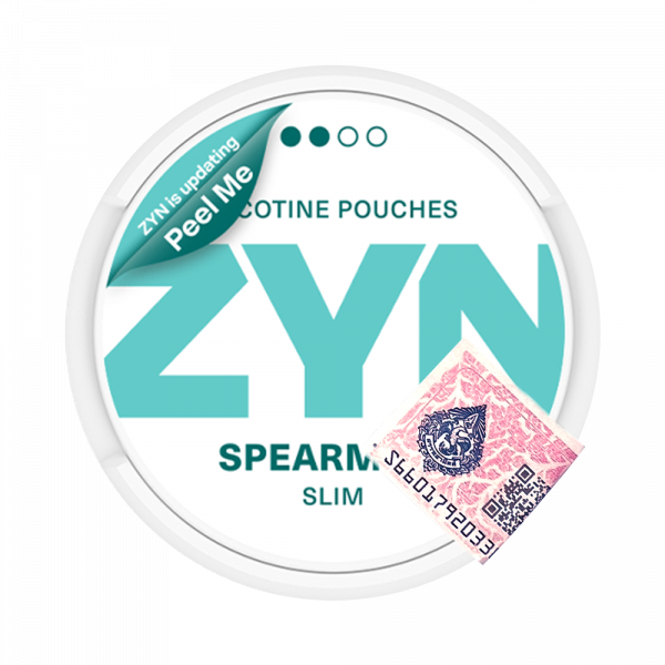 ZYN Spearmint Slim – Natural Mint Nicotine Pouches | Thailand